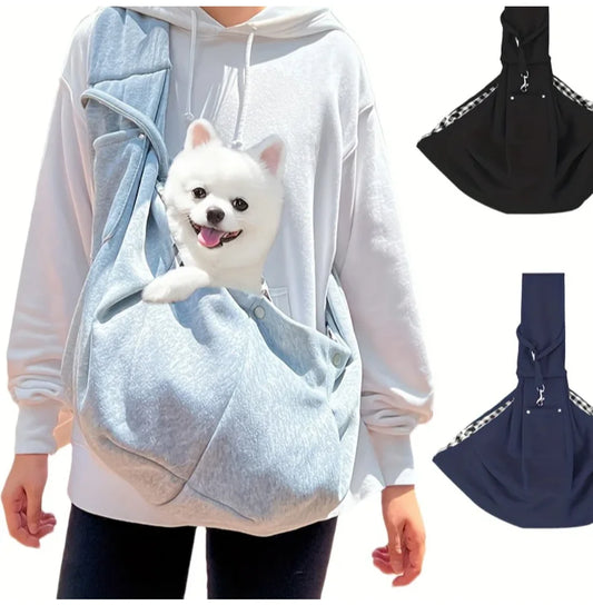 Sac de Transport Bandouliere pour Chat et Petit Chien
