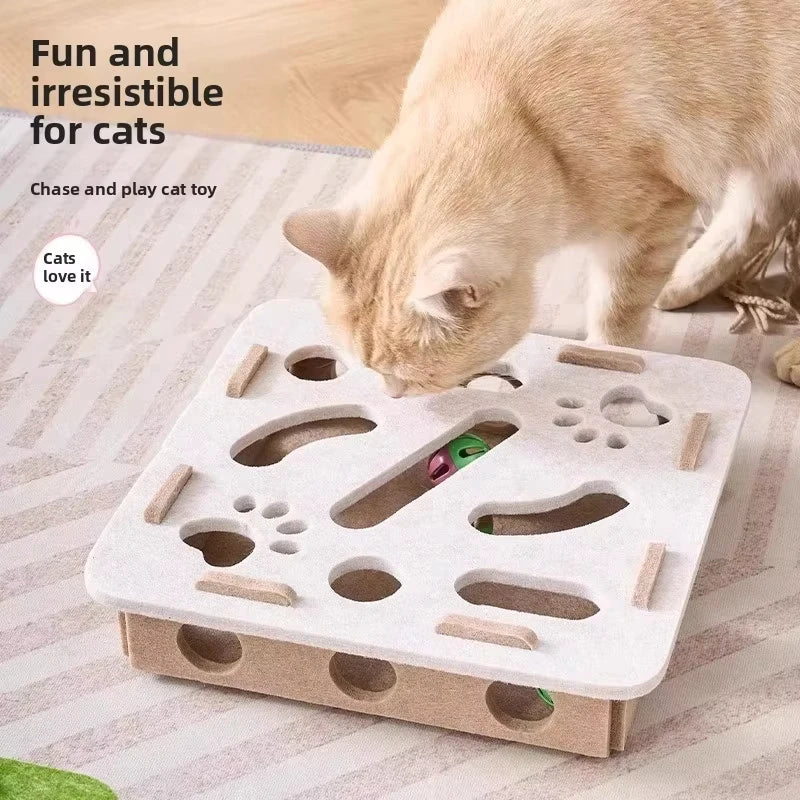 Boîte Puzzle en Feutre pour Chat – photo 2