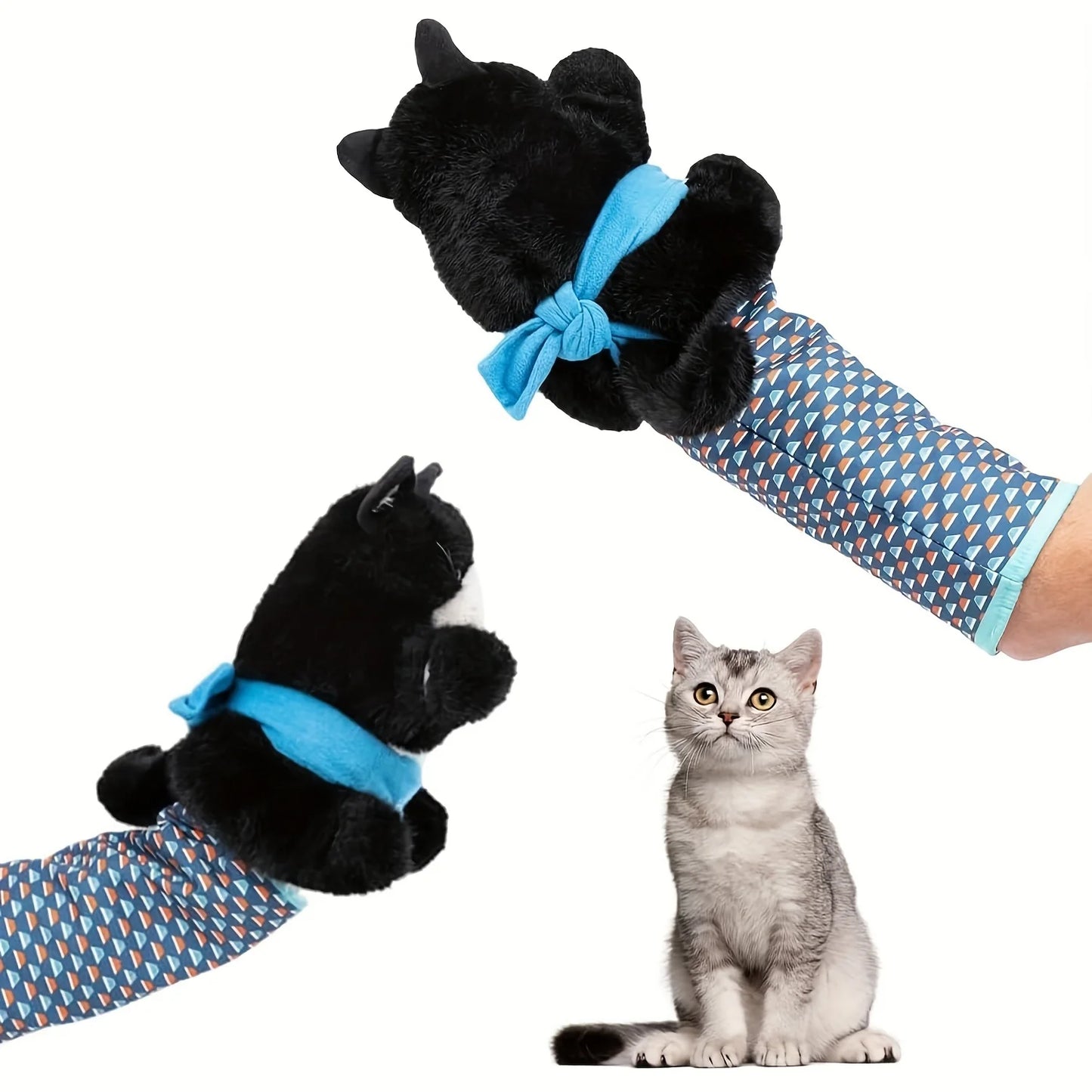 Peluche Interactive pour Chat - Membres Articules
