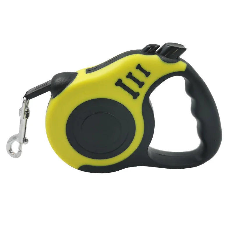 Laisse Retractable 3-5m pour Chien - Corde Flexible