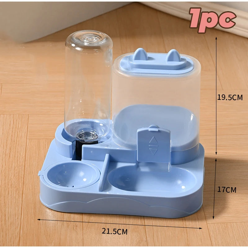 Distributeur Eau & Croquettes DuoFresh – Séparation Sec/Humide pour Chat & Chien
